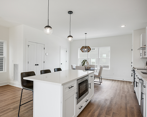 The Ontario Townhome Kitchen and Dining